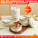Lonchera Termica Lunch Box 4 en 1
