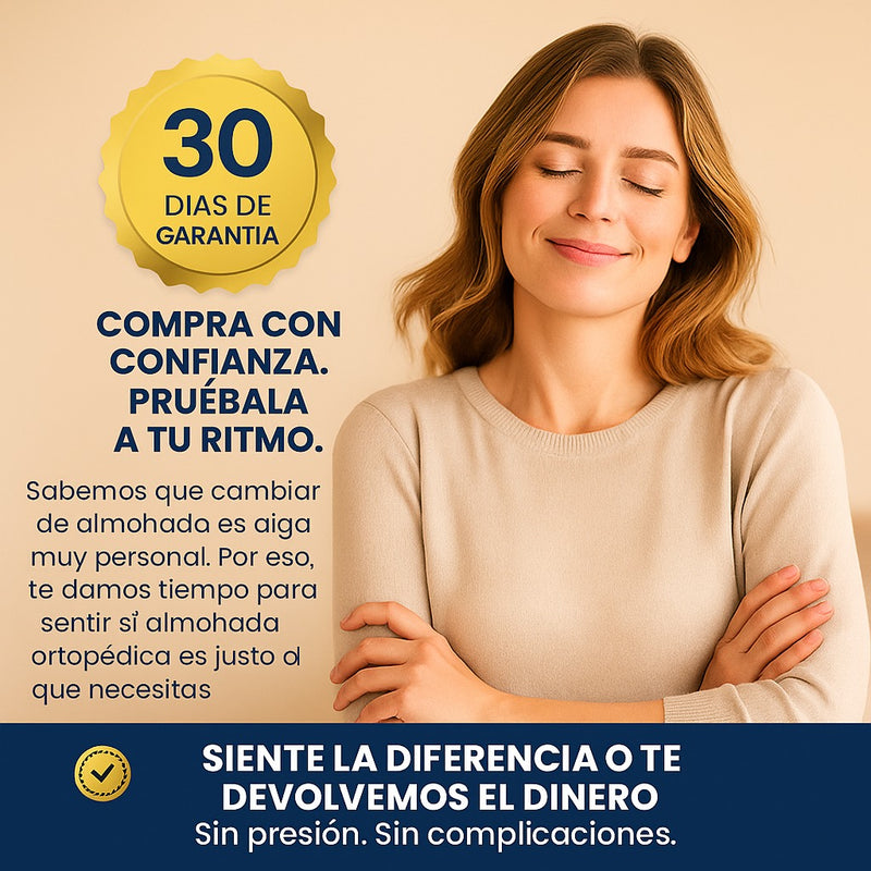 Almohada CerviConfort™ - Redescubre el placer de despertar sin dolores