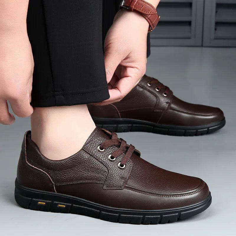 Zapatos de Cuero Genuino Hombre | Estilo y Confort Diario